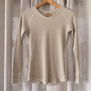 columbia athletic striped long sleeve shirt